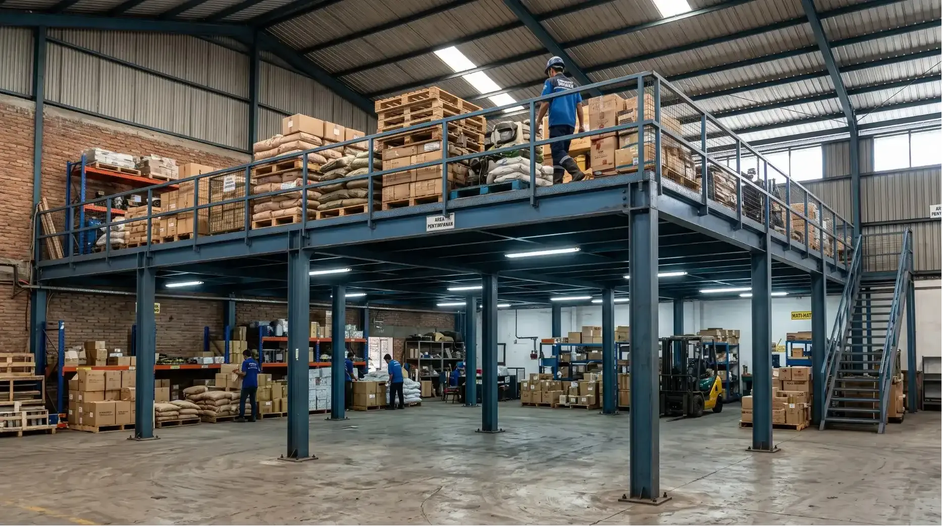 Mezzanine Floor System